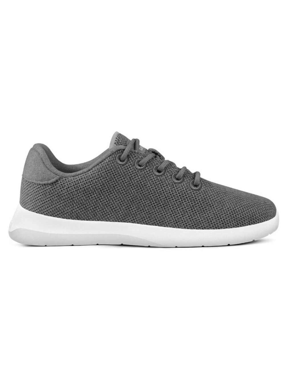 Giesswein Gray Merino Wool Knit Women Sneakers Size EU 40 US 9